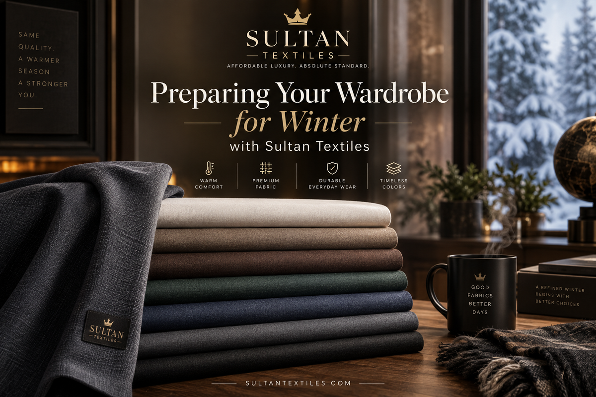 Preparing Your Wardrobe for Winter with Sultan Textiles