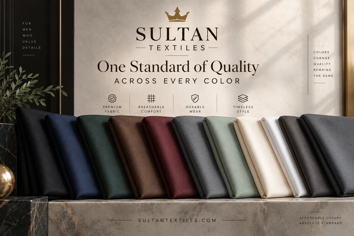 Sultan Textiles | One Standard of Quality Across Every Color