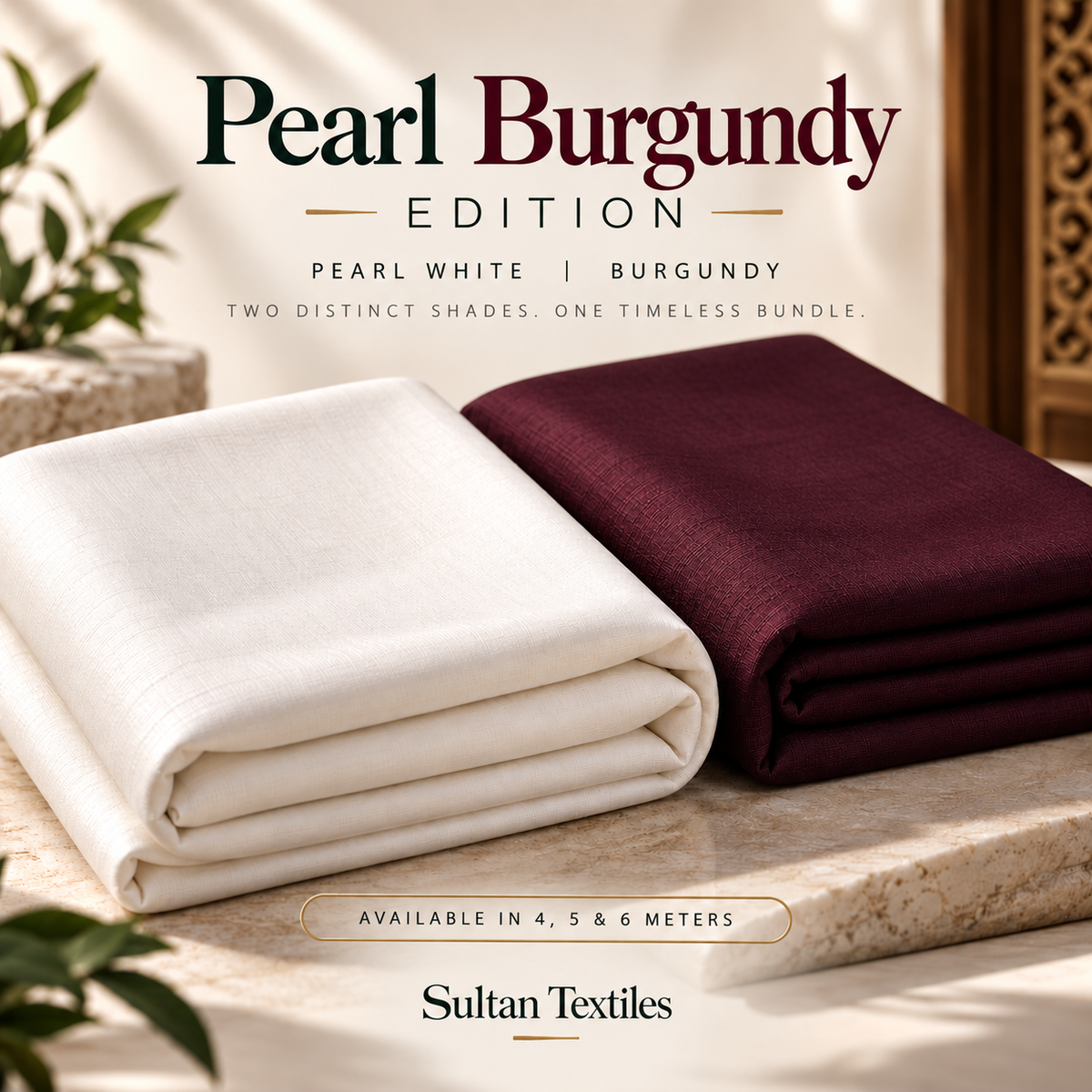 Crown Wine Edition Bundle Offer | Sultan Textiles